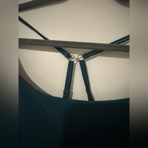 FREE SHIPPING! Abercrombie & Fitch Athletic GREEN Mini Dress w/ in skort - Picture 14 of 15